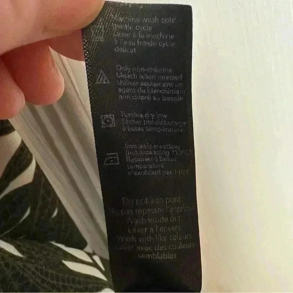 George Tank Top Sleeveless Leaves Yellow, Black, & Green Size XXL - Picture 11 of 16